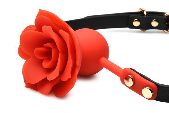 Кляп Master Series Blossom Silicone Rose Gag - Red SO8801 фото Кляп Master Series Blossom Silicone Rose Gag - Red SO8801 фото