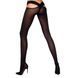 Эротические колготки TIOPEN 005 nero 3/4 (60 den) - Passion, с вырезом, оригинальный пояс PS24509 фото 2
