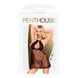 Комплект сорочка у стилі 60-х та трусики з доступом Penthouse - Libido Boost Black M/L SO4316 фото 3