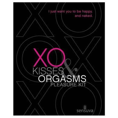 Подарунковий набір Sensuva XO Kisses & Orgasms (бальзам для губ з феромонами і рідкий вібратор) SO3151 фото