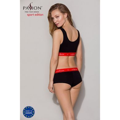 Спортивный топ на широких бретелях Passion PS003 TOP black, size M SO4212 фото