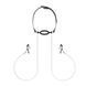 Затискачі для сосків з кляпом Bedroom Fantasies Nipple Clamps & Silicone Gag Ring SO8819 фото 1