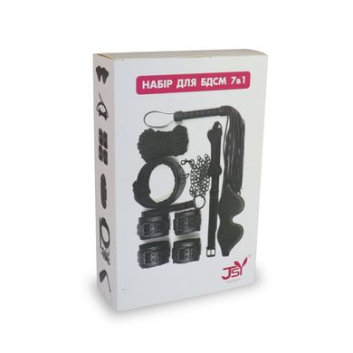 Набор для BDSM 7в1 LY1003 Black SO4998 фото