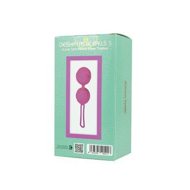 Вагинальные шарики Adrien Lastic Geisha Lastic Balls Mini Magenta (S), диаметр 3,4см, вес 85гр AD40511 фото