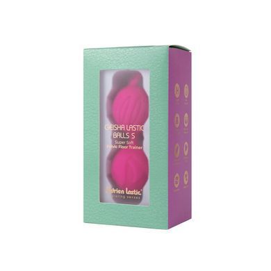 Вагинальные шарики Adrien Lastic Geisha Lastic Balls Mini Magenta (S), диаметр 3,4см, вес 85гр AD40511 фото