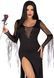 Еротичний костюм Мортіші Аддамс Leg Avenue Sexy Spooky Morticia S SO9215 фото 1
