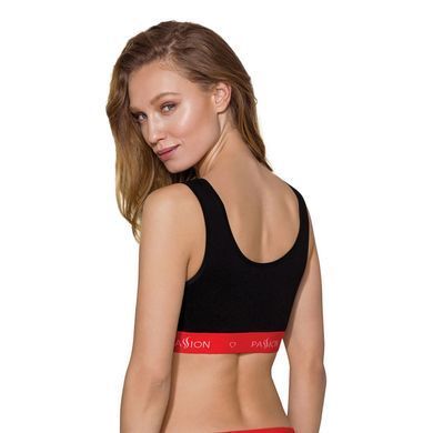 Спортивний топ на широких бретелях Passion PS003 TOP black, size XL SO4214 фото