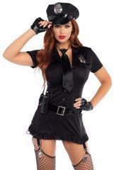 Эротический костюм полицейской Leg Avenue Dirty Cop XL SO9114 фото