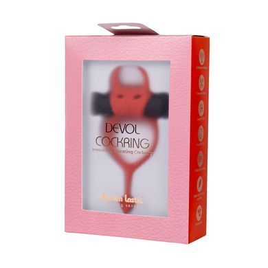 Ерекційне кільце Devol Cockring із вібрацією AD30604 фото