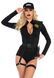 Костюм эротического спецназа Leg Avenue SWAT Team Babe XS, боди, пояс, подвязки, игрушечная рация, к SO8543 фото 1