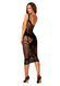 Напівпрозора сукня міді Obsessive D609 dress S/M/L, black SO7703 фото 6