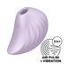 Вакуумный клиторальный стимулятор с вибрацией Satisfyer Pearl Diver Violet SO6078 фото 5