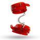 Поножи Feral Feelings - Ankle Restraints Red Trasparent SO9302 фото 2