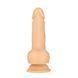Фалоімітатор-пульсатор Naked Addiction 6.5&Prime; Thrusting Dong With Remote, рухи вперед-назад, пульт ДК SO7756 фото 2