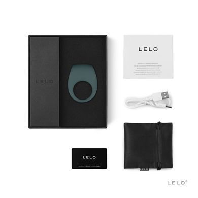 Ерекційне кільце з вібрацією LELO Tor 2 Green SO8120 фото Ерекційне кільце з вібрацією LELO Tor 2 Green SO8120 фото