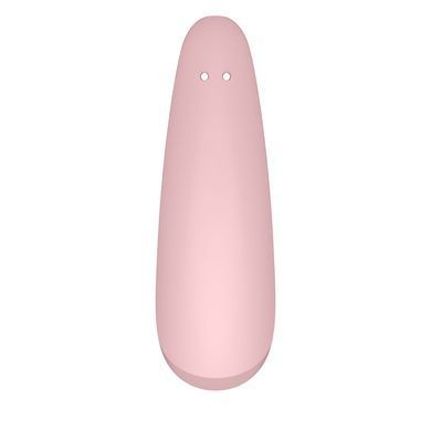 Вакуумный клиторальный стимулятор Satisfyer Curvy 2+ Pink с управлением через интернет SO3782 фото