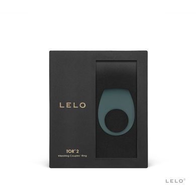 Ерекційне кільце з вібрацією LELO Tor 2 Green SO8120 фото Ерекційне кільце з вібрацією LELO Tor 2 Green SO8120 фото
