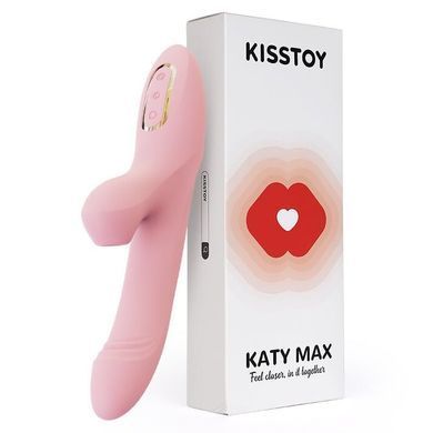 Вибратор-кролик с вращением ствола и вакуумной стимуляцией KISTOY Katy Max SO4952 фото