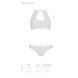 Комплект: бра, трусики с ажурным декором и открытым шагом Ursula Set white L/XL &mdash; Passion SO5844 фото 5