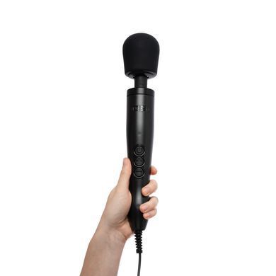 Вибромассажер DOXY Original Black, очень мощный, питание 220В, пульсирующие вибрации SO1428 фото
