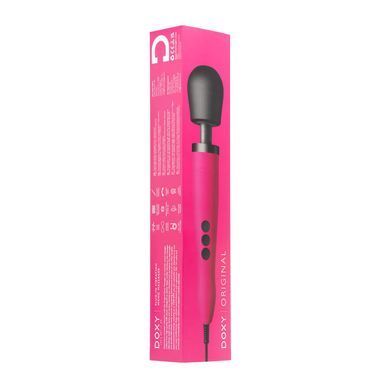 Вибромассажер DOXY Original Pink, очень мощный, питание 220В, пульсирующие вибрации SO1429 фото