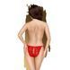 Трусики-слипы Penthouse Too Hot To Be Real L/XL Red, кружево, регулируемая посадка SO6515 фото 2