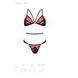 Комплект белья Passion PEONIA SET L/XL red, бра, трусики SO8466 фото 5