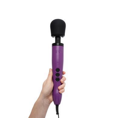 Вібромасажер DOXY Original Purple, дуже потужний, живлення 220В SO1430 фото