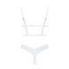 Эротический комплект Obsessive Heavenlly 2-pcs cupless set M/L, открытая грудь, с доступом SO8176 фото 4