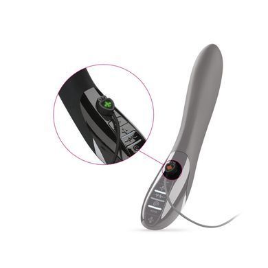 Вибратор с электростимуляцией Mystim Electric Eric eStim Black, миостимулятор SO2987 фото
