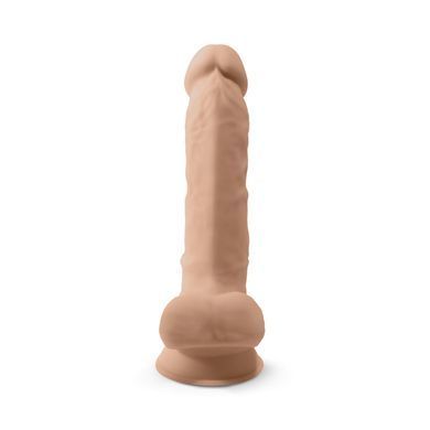 Фаллоимитатор SilexD Tomas Flesh (MODEL 1 size 9in), двухслойный, силикон+Silexpan, диаметр 4,9см SO2388 фото