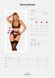 Комплект белья Obsessive Donna Dream 3-pcs set XS/S Black, бюстгальтер, стринги, пояс для чулок SO8636 фото 5