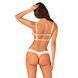 Эротический комплект Obsessive Heavenlly 2-pcs cupless set XL/2XL, открытая грудь, с доступом SO8177 фото 2