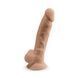 Фаллоимитатор SilexD Tomas Flesh (MODEL 1 size 9in), двухслойный, силикон+Silexpan, диаметр 4,9см SO2388 фото 4