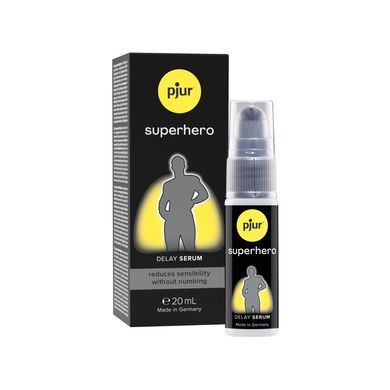 Пролонгирующий гель pjur Superhero Serum 20 мл, создает невидимую пленку снижающую чувствительность PJ12090 фото