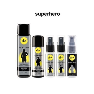 Пролонгирующий гель pjur Superhero Serum 20 мл, создает невидимую пленку снижающую чувствительность PJ12090 фото