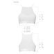Спортивний топ з прозорою вставкою Passion PS006 TOP white, size S SO4245 фото 5