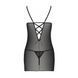 Сорочка з вирізами на грудях + стрінги LOVELIA CHEMISE black L/XL - Passion SO4759 фото 6