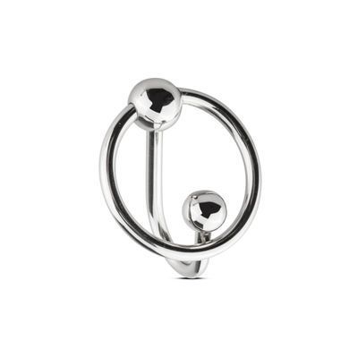 Уретральна вставка із кільцем Sinner Gear Unbendable &ndash; Sperm Stopper Solid, діаметр кільця 2,6 см SO4583 фото