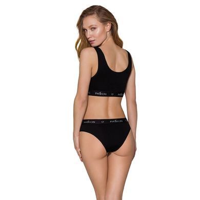 Спортивний топ з широкою гумкою Passion PS004 TOP black, size XL SO4222 фото