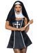 Костюм монашки Leg Avenue Naughty Nun M, платье, головной убор SO8551 фото 1