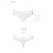 Трусики-бразилиана из хлопка Passion PS005 PANTIES white, size L SO4223 фото 6