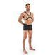 Портупея Bedroom Fantasies Lionel High Halter - Black SO8830 фото 5