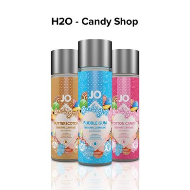 Лубрикант на водной основе System JO H2O - Candy Shop - Bubblegum (60 мл) без сахара и парабенов SO2619 фото