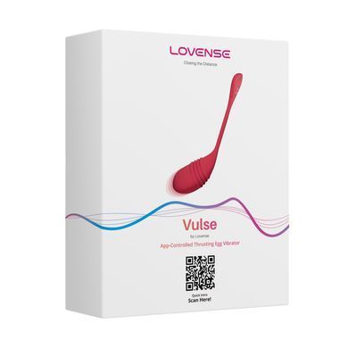 Смарт-віброяйце Lovense Vulse (Thrusting Egg Vibrator) SO8792 фото