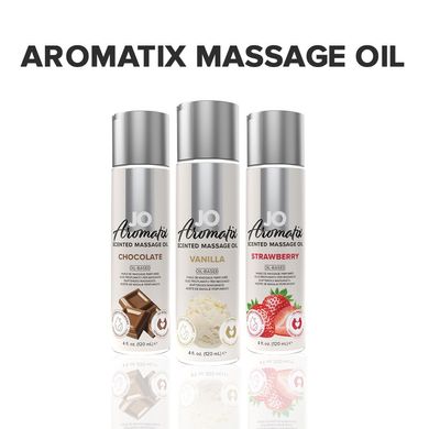 Натуральна масажна олія System JO Aromatix — Massage Oil — Vanilla 120 мл SO6769 фото