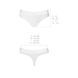 Трусики-бразилиана из хлопка Passion PS005 PANTIES white, size M SO4224 фото 6