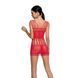 Бодистокинг &mdash; мини-платье с бабочками Passion BS090 red SO6389 фото 2