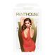Мини-платье Penthouse - Heart Rob Red L/XL, хомут, глубокое декольте, миниатюрные стринги SO9596 фото 3
