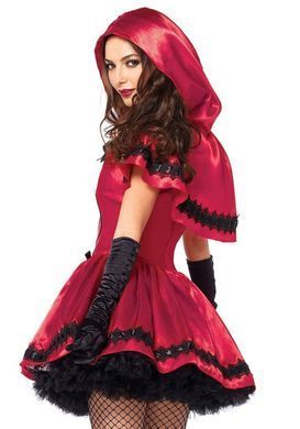 Костюм червоної шапочки Leg Avenue Gothic Red Riding Hood L SO9124 фото